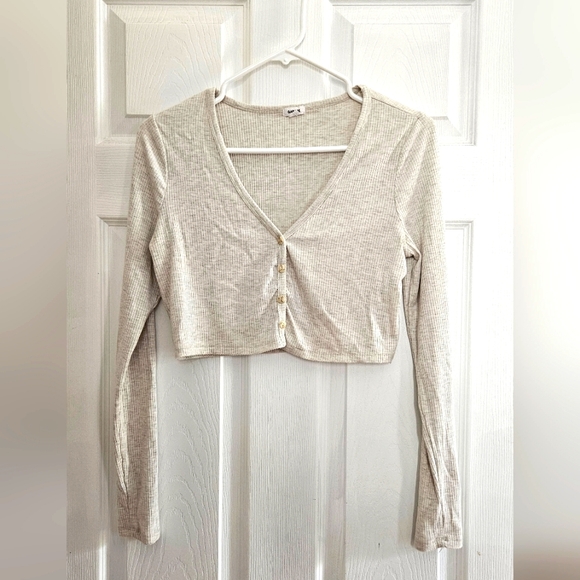 Garage cropped long sleeve - Picture 1 of 2